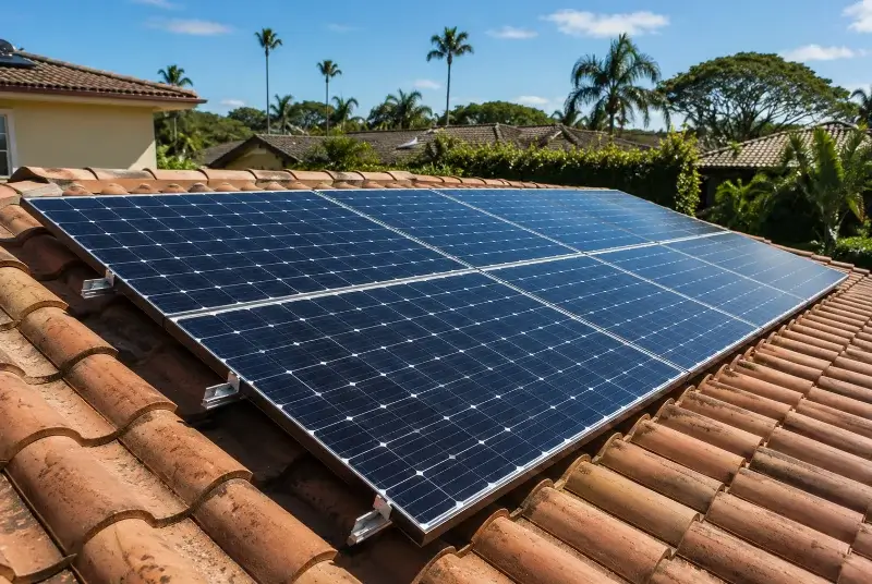 Installation de panneaux solaires à Guignen